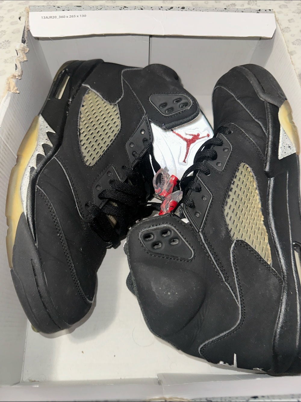 Jordan 5 Retro Black Metallics